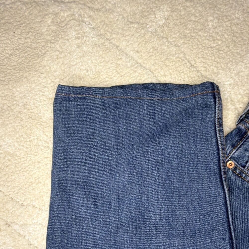 Levi's 505 Regular Fit Men's Jeans Size 38/24 Blue Altered New With Tags